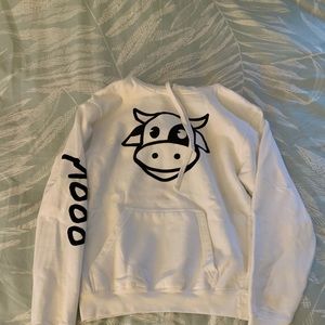 White Cow hoodie! (Cody orlove)